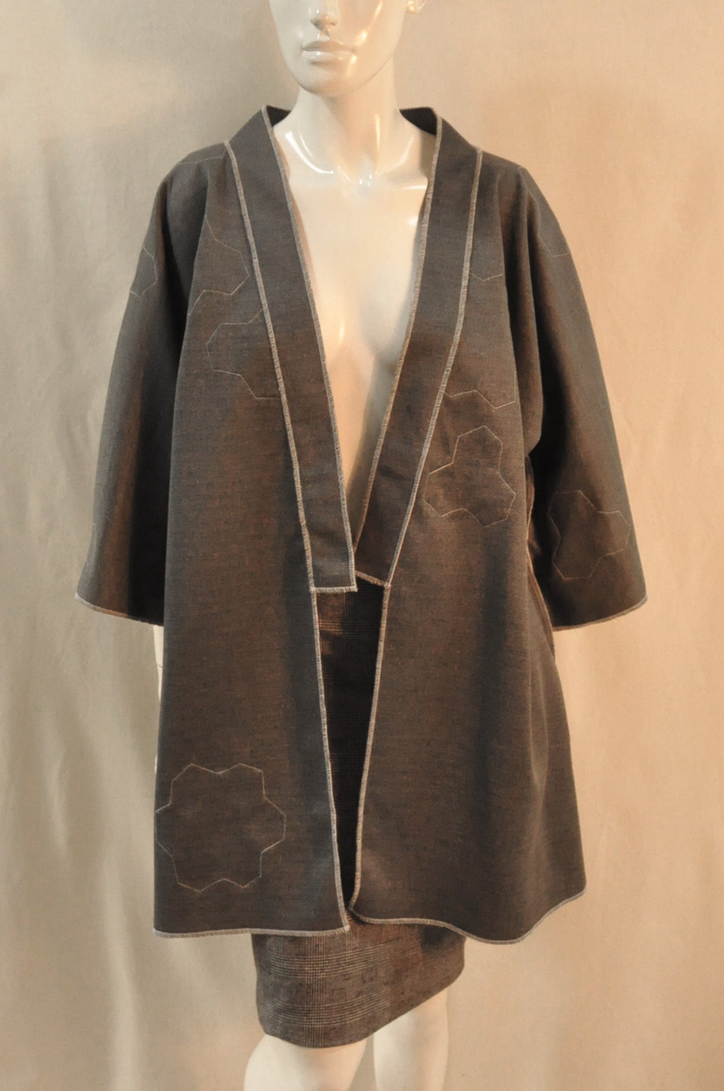 Reversible kimono (short)