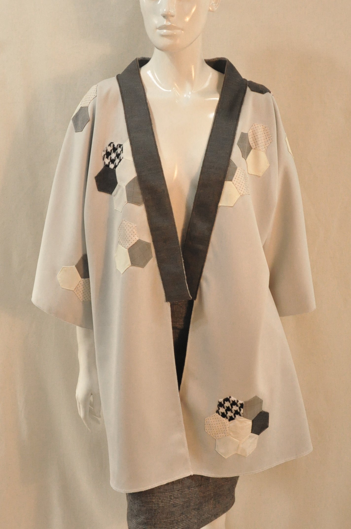 Reversible kimono (short)